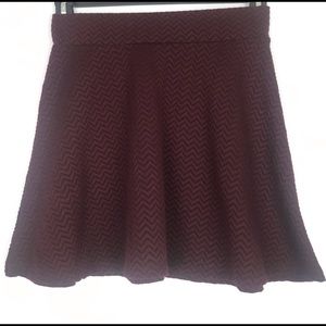 Living doll mini skirt sizeM red zigzag